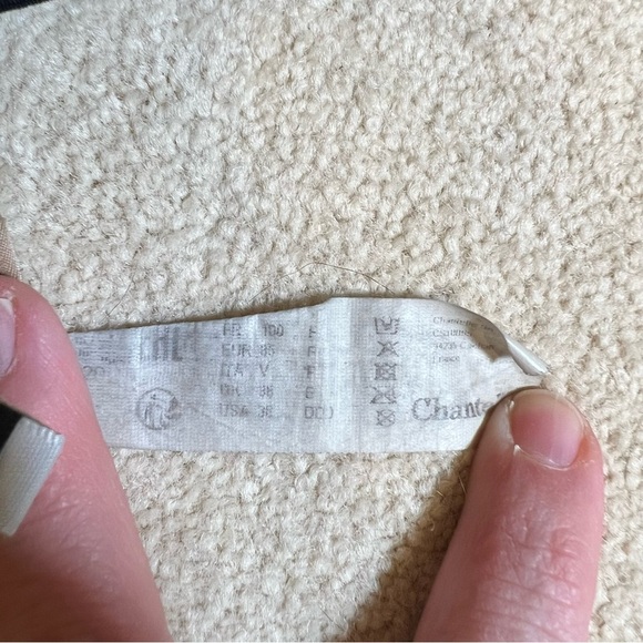 Chantelle C Magnifique Nouveau Wireless 2 Bra Bundle Black Size 38DDD / 38F - Picture 10 of 10